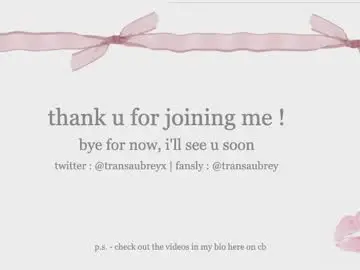 Chaturbate Watch Live Sex Cams of transaubrey