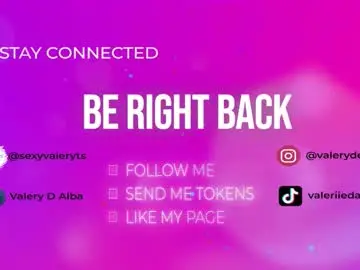 Chaturbate Live Sex of valerydealba91