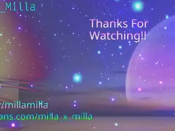 Chaturbate Sex Cam of milla_milla