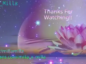 Chaturbate Best Webcam of milla_milla