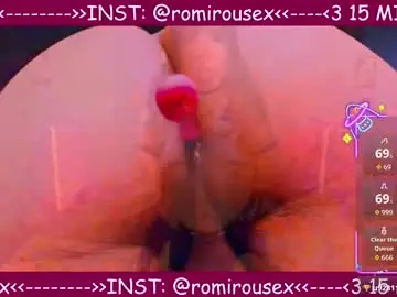 Chaturbate Watch Live Sex Cams of romirousexx