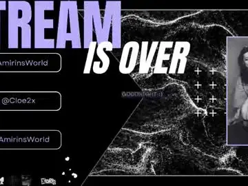 Chaturbate Best live sex cam show of amirinsworld