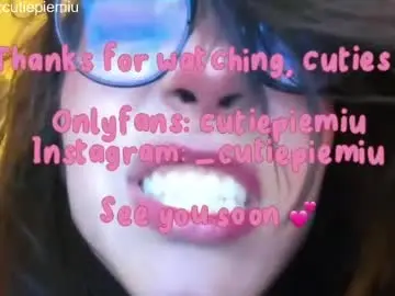 Chaturbate Live Sex of cutiepiemiu