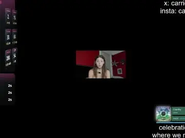 Chaturbate Free Live Porn of carriemadsin