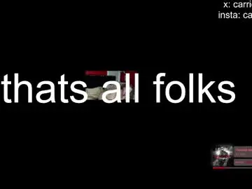 Chaturbate Live Sex of carriemadsin