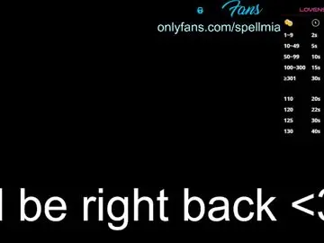 Chaturbate Sex Chat of miaspell