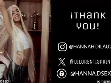 Chaturbate Watch Live Sex Cams of hanna_dilu