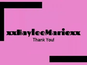 Chaturbate Adult Webcam of xxhayleemariexx